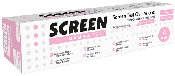 SCREEN TEST RAPIDO OVULAZIONE SCREEN 4 PEZZI - Farmacia Bartoli