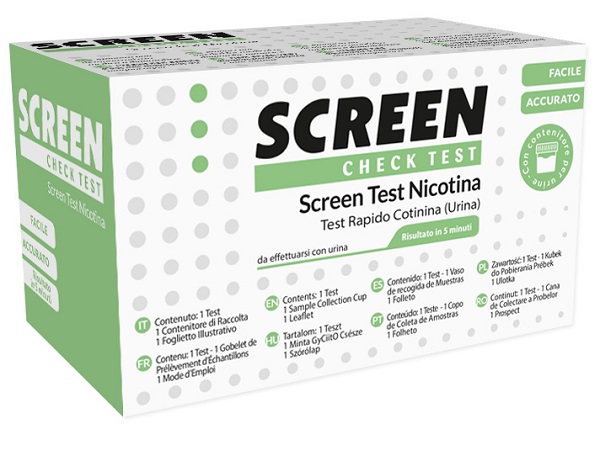 SCREEN TEST NICOTINA/COTININA URINA - Farmacia Bartoli