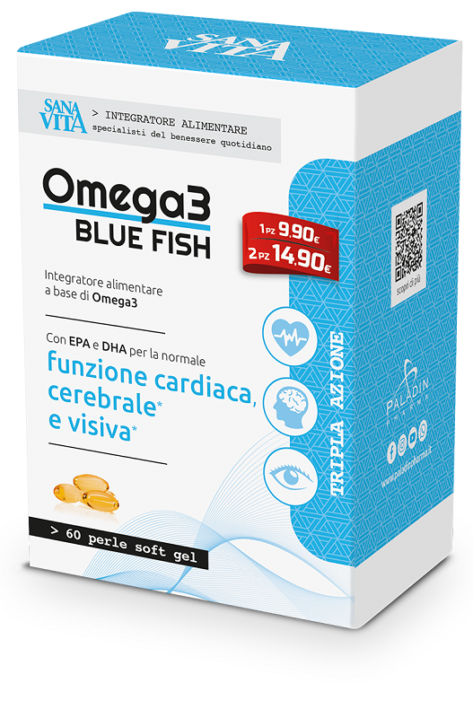 SANAVITA BLUE FISH 60 CAPSULE - Farmacia Bartoli