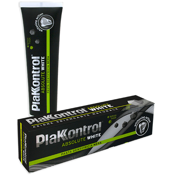 PLAKKONTROL ABSOLUTE WHITE DENTIFRICIO 75 ML - Farmacia Bartoli