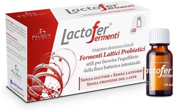 LACTOFER FERMENTI 10 FLACONCINI 10 ML - Farmacia Bartoli