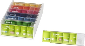 SUPAIRBOX PORTAPILLOLE PER SETTEGIORNI ARCOBALENO - Farmacia Bartoli