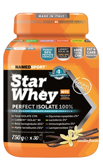 STAR WHEY ISOLATE VANILLA 750 G - Farmacia Bartoli