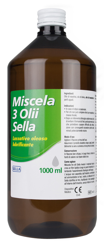 MISCELA 3 OLII LASSATIVO 1 LITRO MD - Farmacia Bartoli