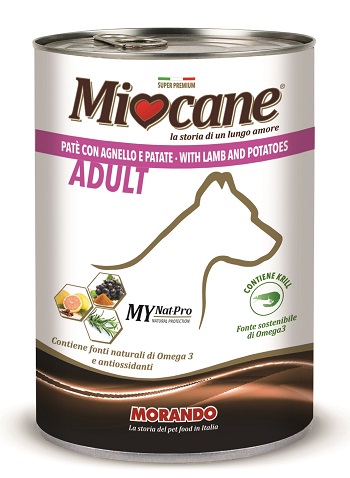 MIOCANE PATE' AGNELLO E PATATE - Farmacia Bartoli