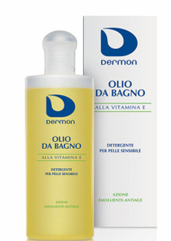 DERMON OLIO DOCCIA VITAMINA E 200 ML - Farmacia Bartoli