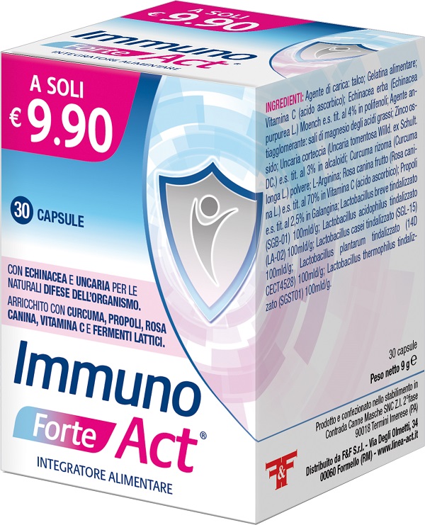 IMMUNO FORTE ACT 30 CAPSULE - Farmacia Bartoli