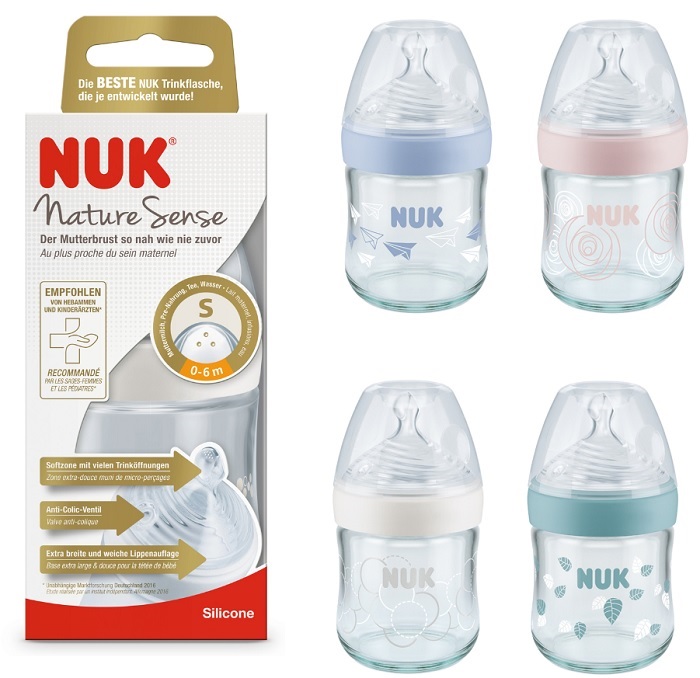 NUK BIBERON NATURAL SENSE SI 150 ML - Farmacia Bartoli