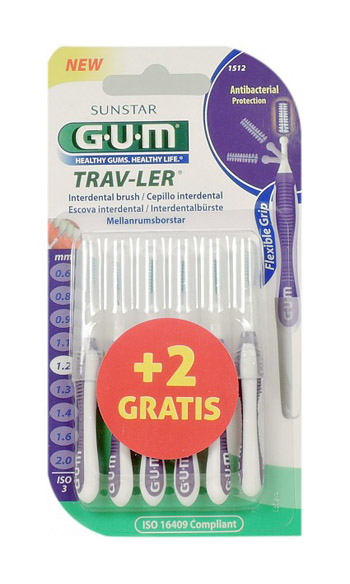 GUM TRAVLER 1512 SCOVO 1,2 6 PEZZI - Farmacia Bartoli