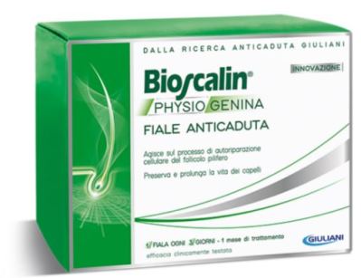 BIOSCALIN PHYSIOGENINA 10 FIALE ANTICADUTA DA 3,5 ML - Farmacia Bartoli