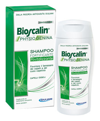 BIOSCALIN PHYSIOGENINA SHAMPOO FORTIFICANTE RIVITALIZZANTE 200 ML - Farmacia Bartoli