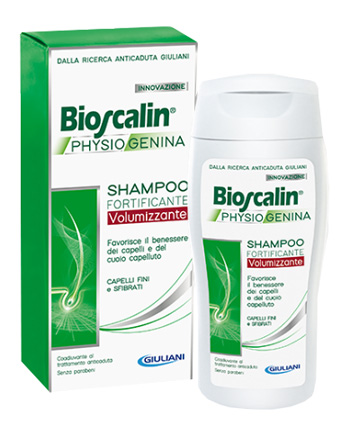 BIOSCALIN PHYSIOGENINA SHAMPOO FORTIFICANTE VOLUMIZZANTE 200 ML - Farmacia Bartoli