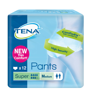 PANNOLONE PULL UP TENA PANTS SUPER TAGLIA MEDIUM 12 PEZZI - Farmacia Bartoli