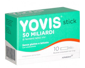 YOVIS STICK 10 BUSTINE DA 1,5 G - Farmacia Bartoli