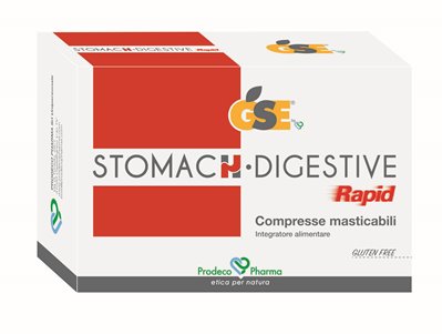GSE STOMACH DIGESTIVE RAPID 24 COMPRESSE MASTICABILI - Farmacia Bartoli