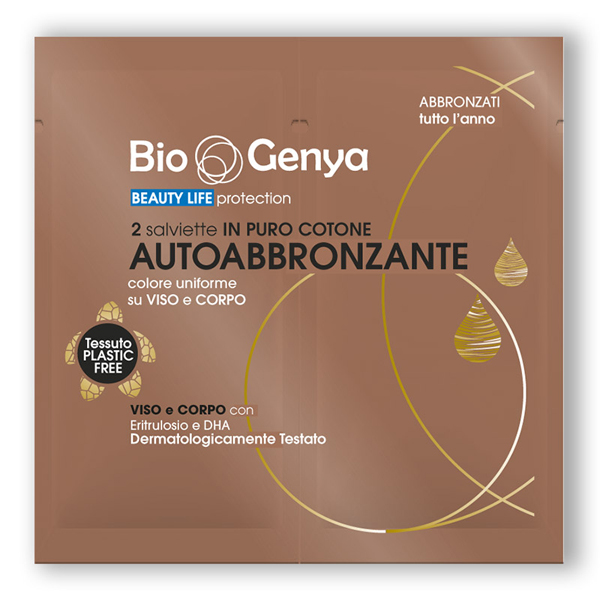 BIOGENYA AUTOABBRONZANTE 2 SALVIETTE - Farmacia Bartoli