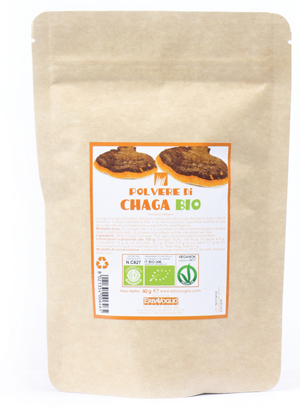 CHAGA POLVERE BIO 60 G - Farmacia Bartoli