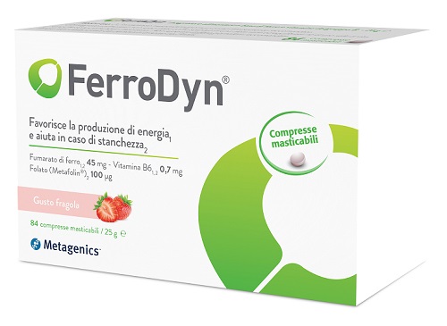 FERRODYN 84 COMPRESSE MASTICABILI - Farmacia Bartoli