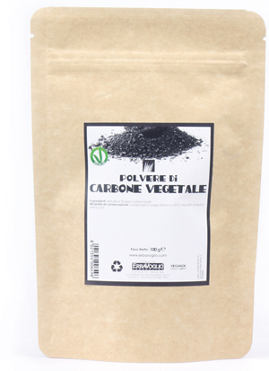 CARBONE VEGETALE POLVERE 100 G - Farmacia Bartoli