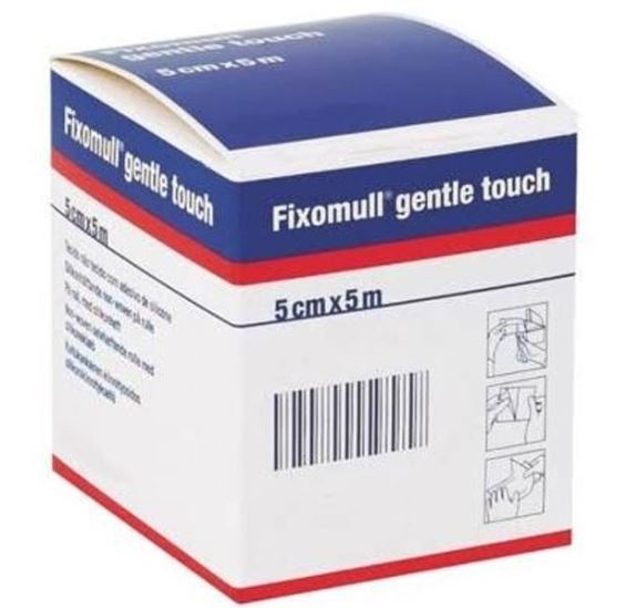 FIXOMULL GENTLE TOUCH 5 X 500 CM - Farmacia Bartoli