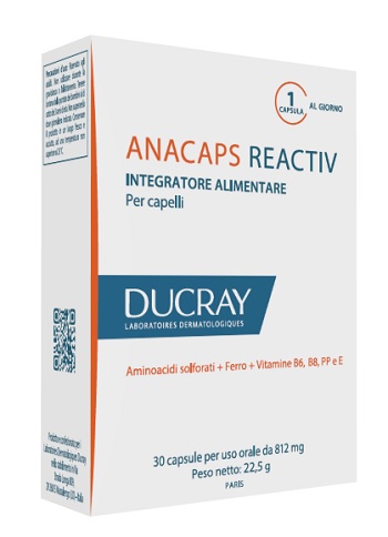 ANACAPS REACTIV DUCRAY 30 CAPSULE 2017 - Farmacia Bartoli