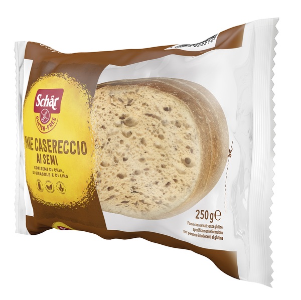 SCHAR PANE CASERECCIO AI SEMI SENZA LATTOSIO 250 G - Farmacia Bartoli