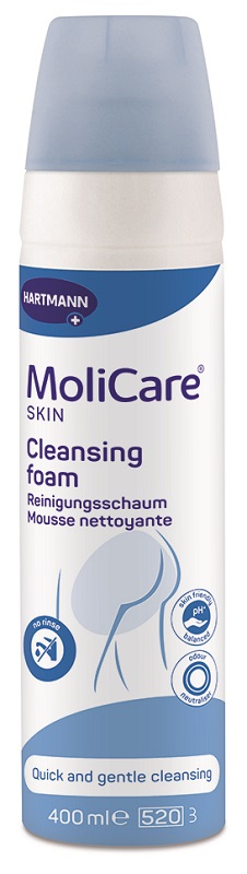 MOLICARE SKIN SCHIUMA DETERGENTE 400 ML - Farmacia Bartoli