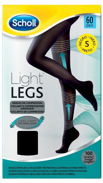 SCHOLL LIGHTLEGS 60 DENARI TAGLIA S COLORE NERO 1 PAIO - Farmacia Bartoli