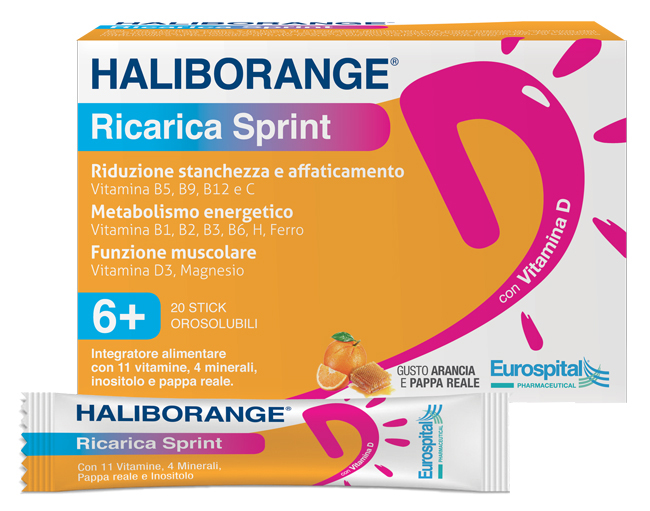 HALIBORANGE RICARICA SPRINT 20 STICK PACK 2 G - Farmacia Bartoli