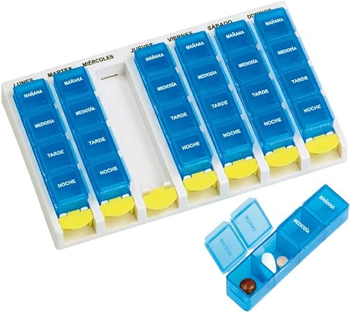 PORTAPILLORE SET MEDSTIMANALE 4 DOSI MEDS - Farmacia Bartoli