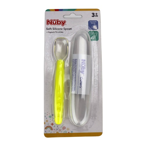 NUBY CUCCHIAINO SILICONE - Farmacia Bartoli