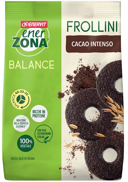 ENERZONA FROLLINI GUSTO FONDENTE INTENSO 250 G - Farmacia Bartoli