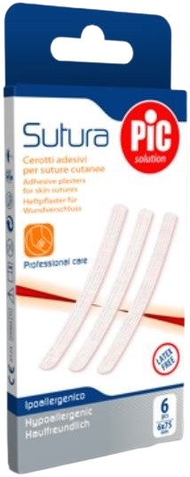 CEROTTO PER SUTURA PIC SOLUTION 3 X 75 MM 10 PEZZI - Farmacia Bartoli