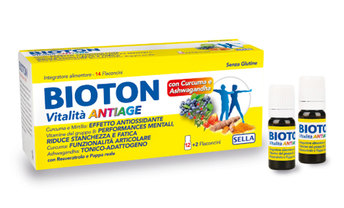 BIOTON VITALITA' ANTI AGE 14 FLACONCINI DA 10 ML - Farmacia Bartoli