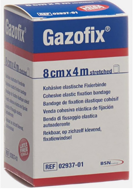 BENDA ELASTICA AUTOADESIVA GAZOFIX 8X400 CM - Farmacia Bartoli