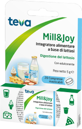 MILL&JOY TEVA 20 COMPRESSE MASTICABILI - Farmacia Bartoli