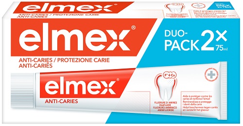 ELMEX PROTEZIONE CARIE 2 X 75 ML - Farmacia Bartoli