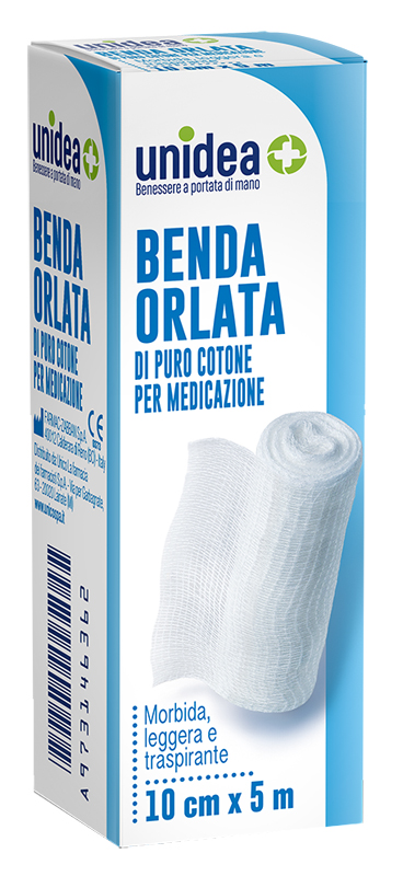 BENDA ORLATA UNIDEA M 5 X 10 CM - Farmacia Bartoli