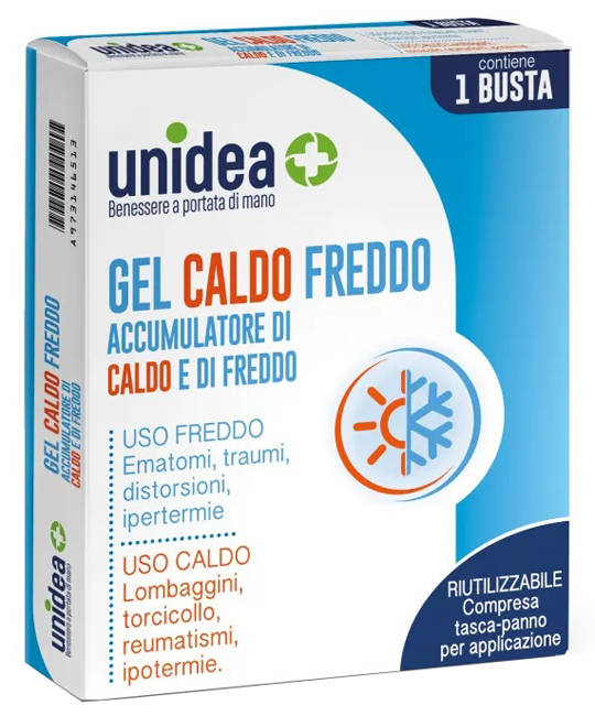 GEL CALDO/FREDDO UNIDEA 1 BUSTA - Farmacia Bartoli