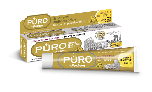 FORHANS GOLD4WHITE DENTIFRICIO 75 ML - Farmacia Bartoli