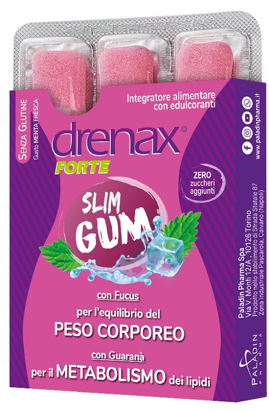 DRENAX SLIM DIMAGRANTE 9 GUM - Farmacia Bartoli