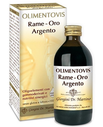 RAME ORO ARGENTO OLIMENTOVIS 200 ML - Farmacia Bartoli
