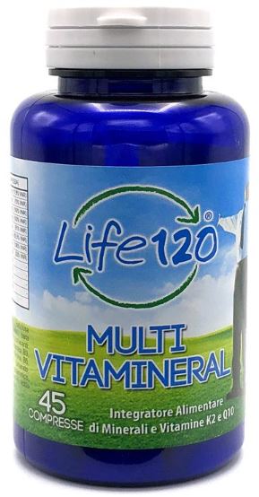 LIFE 120 MULTIVITAMINERAL 45 COMPRESSE - Farmacia Bartoli