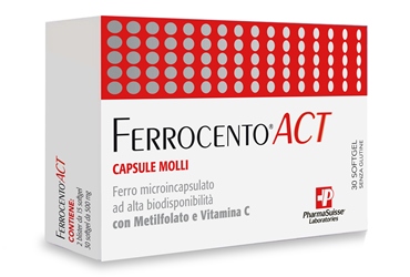 FERROCENTO ACT 30 CAPSULE MOLLI - Farmacia Bartoli