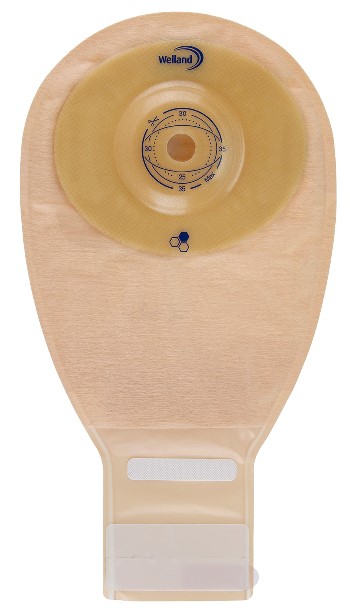 SACCA PER ILEOSTOMIA OPACA RITAGLIABILE WELLAND AURUM PROFILE ILEO MIDI DIAMETRO 13-48 MM INIZIO CONVESSITA' 48 MM 10 PEZZI - Farmacia Bartoli