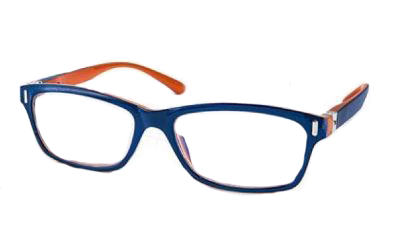 OCCHIALE PREMONTATO DA LETTURA PIC STYLE BLUE/ORANGE +3,5 DIOTTRIE 1 PAIO - Farmacia Bartoli