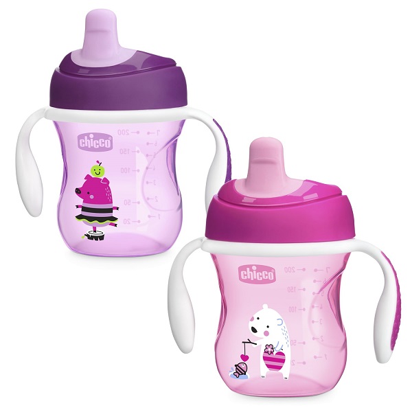 CHICCO TAZZA TRAINING ROSA 6 MESI - Farmacia Bartoli