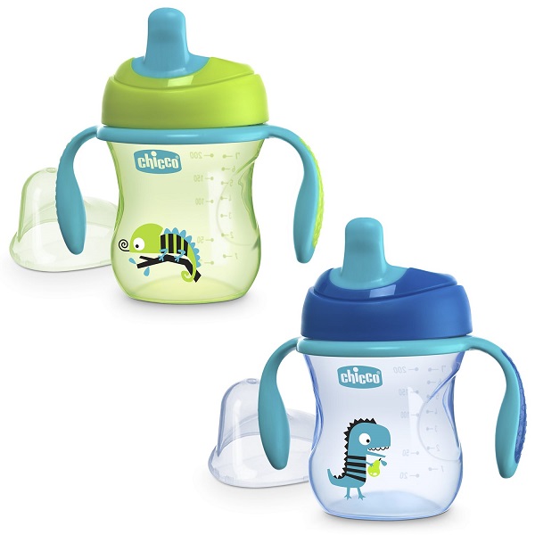 CHICCO TAZZA TRAINING AZZURRA 6 MESI - Farmacia Bartoli