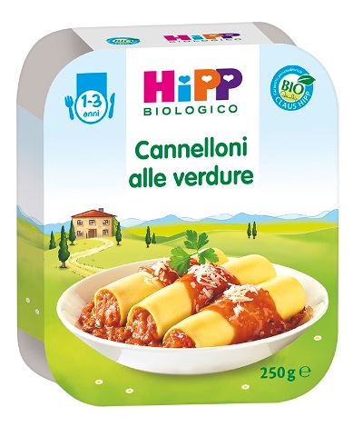 HIPP BIO CANNELLONI ALLE VERDURE 250 G - Farmacia Bartoli