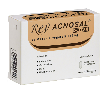 REV ACNOSAL ORAL 30 CAPSULE - Farmacia Bartoli